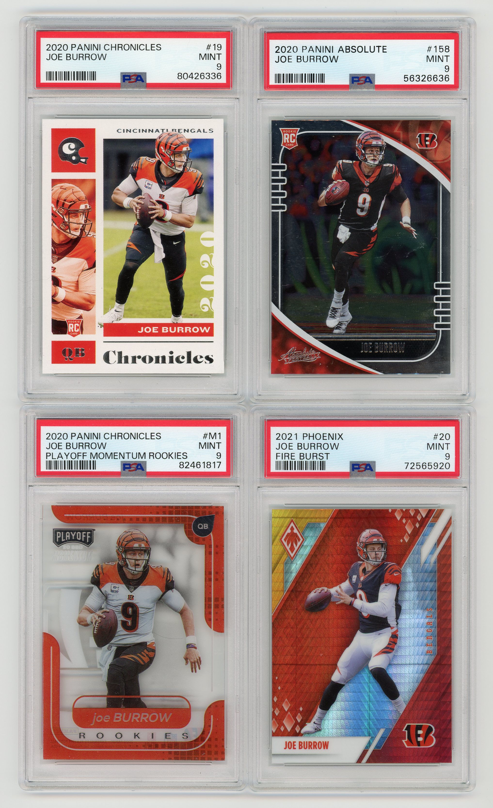 Cracked Cards Joe Burrow PSA Mystery Box Edition #1 (Limited to 100 Packs) at PristineAuction.com Cracked Cards Joe Burrow PSA Mystery Box Edition #1 (Limited to 100 Packs) at PristineAuction.com