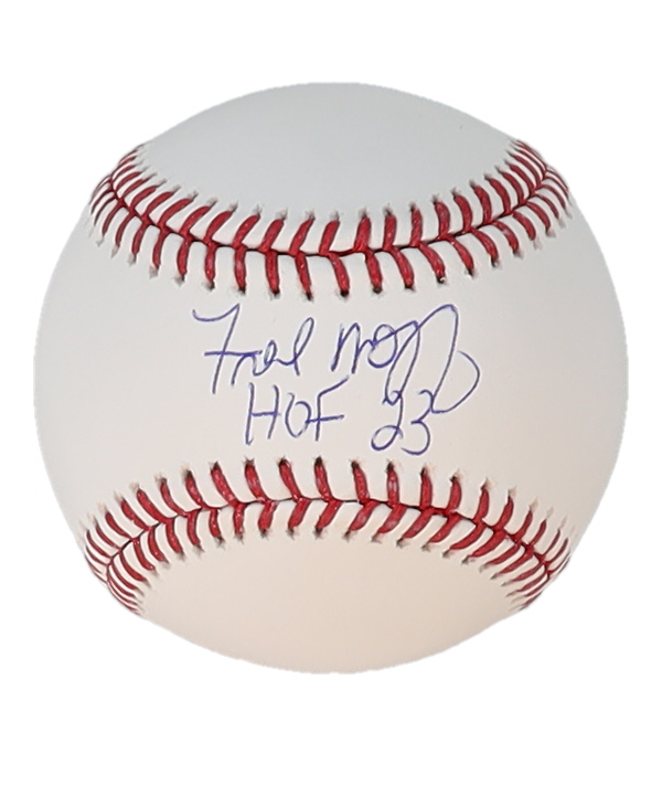 Fred McGriff Signed OML Baseball Inscribed "HOF 23" (TriStar) at PristineAuction.com Fred McGriff Signed OML Baseball Inscribed "HOF 23" (TriStar) at PristineAuction.com