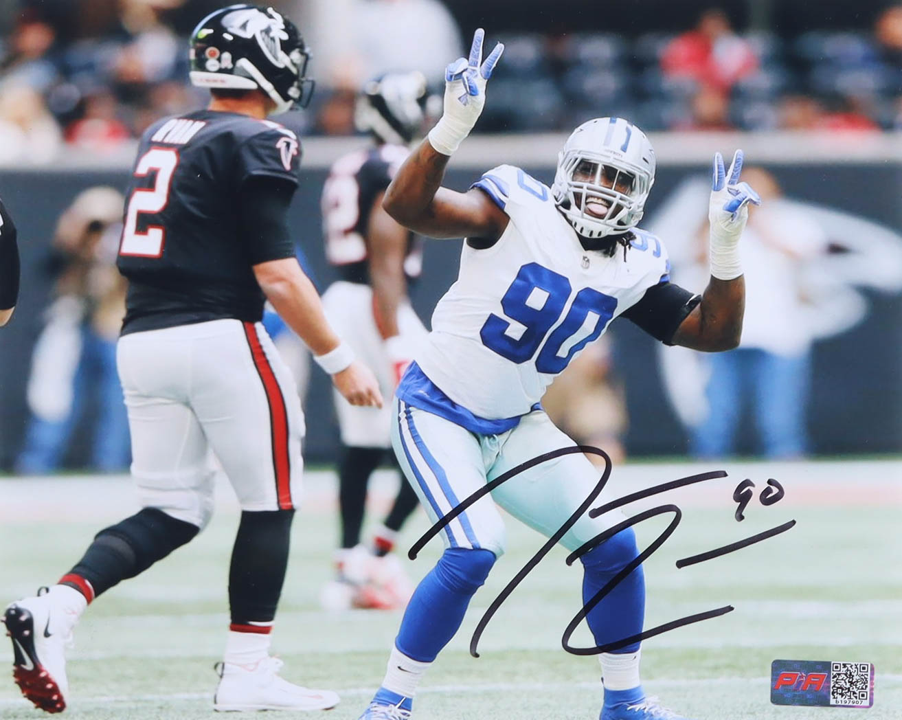DeMarcus Lawrence Signed Cowboys 8x10 Photo (PIA) at PristineAuction.com DeMarcus Lawrence Signed Cowboys 8x10 Photo (PIA) at PristineAuction.com