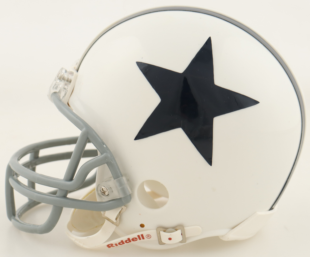 Troy Aikman Signed Cowboys Mini Helmet Inscribed "HOF '06" (Aikman) at PristineAuction.com Troy Aikman Signed Cowboys Mini Helmet Inscribed "HOF '06" (Aikman) at PristineAuction.com