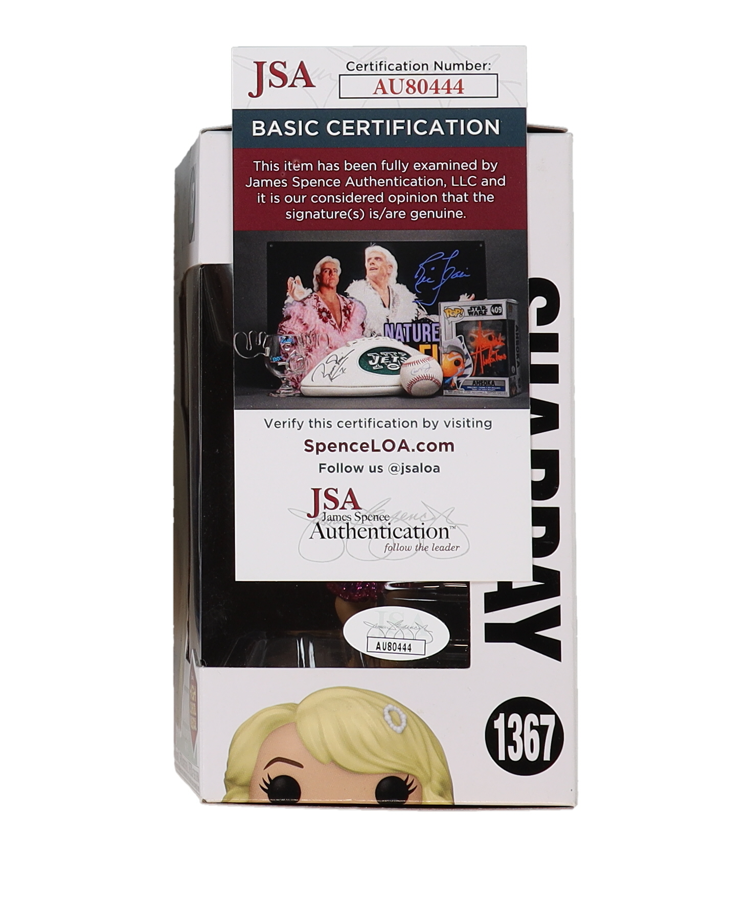 Ashley Tisdale Signed "Disney 100" #1367 Sharpay Funko Pop! Vinyl Figure (JSA) at PristineAuction.com Ashley Tisdale Signed "Disney 100" #1367 Sharpay Funko Pop! Vinyl Figure (JSA) at PristineAuction.com