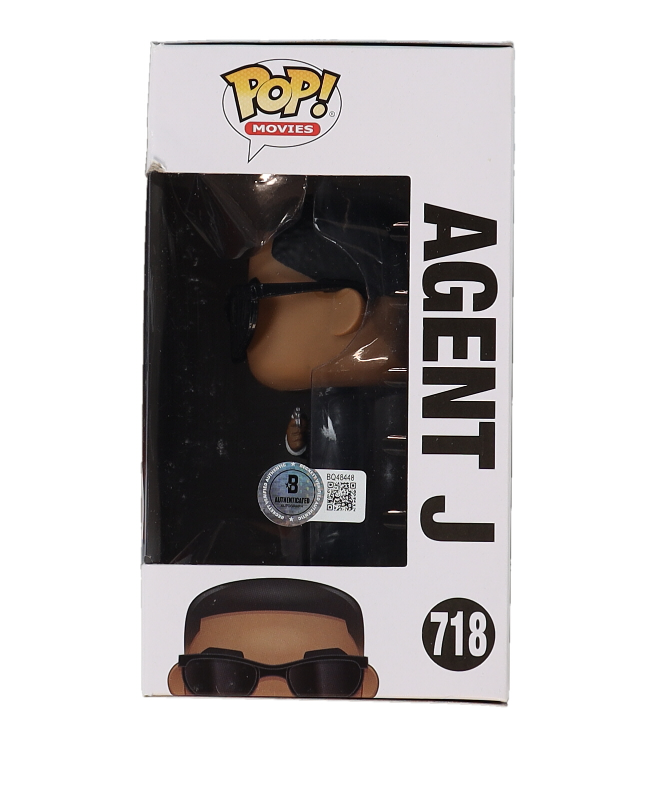 Will Smith Signed "Men in Black" #718 Agent J Funko Pop! Vinyl Figure (Beckett) at PristineAuction.com Will Smith Signed "Men in Black" #718 Agent J Funko Pop! Vinyl Figure (Beckett) at PristineAuction.com