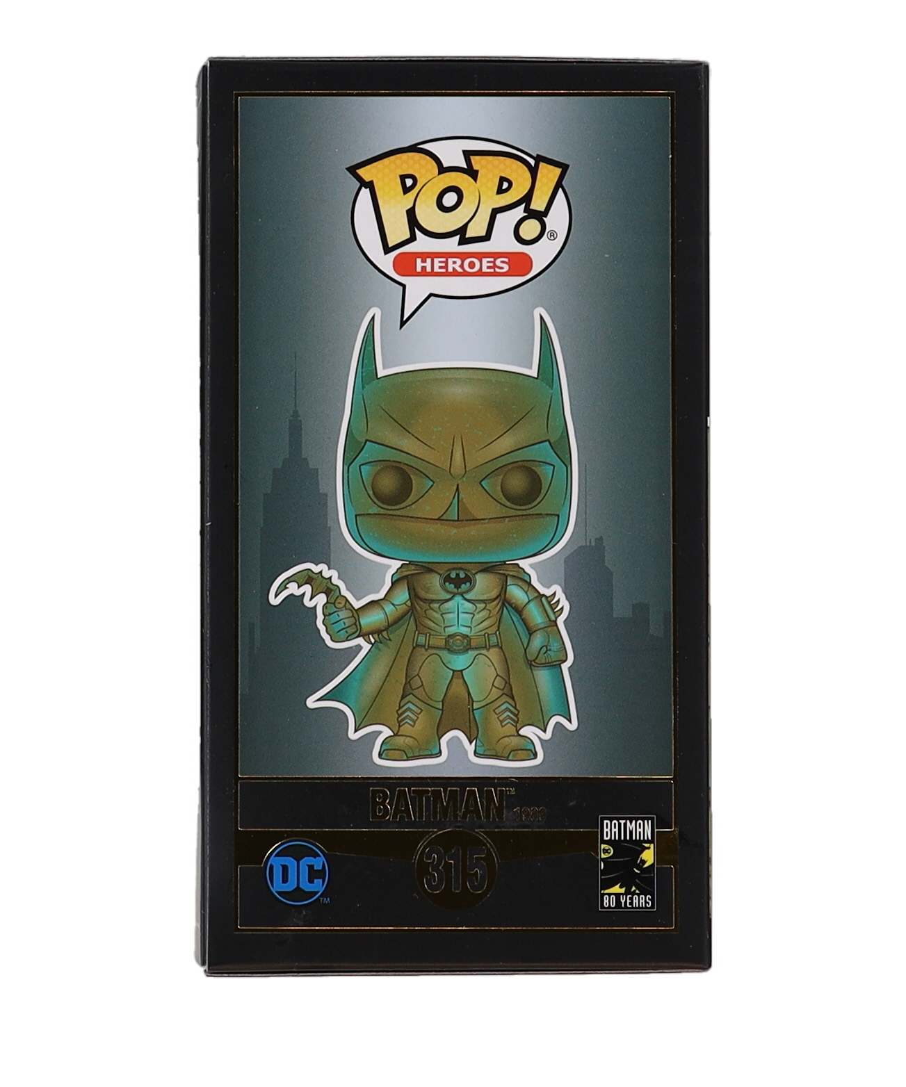 Christian Bale Signed Batman #315 Batman 1989 Funko Pop! Vinyl Figure (Beckett) at PristineAuction.com Christian Bale Signed Batman #315 Batman 1989 Funko Pop! Vinyl Figure (Beckett) at PristineAuction.com