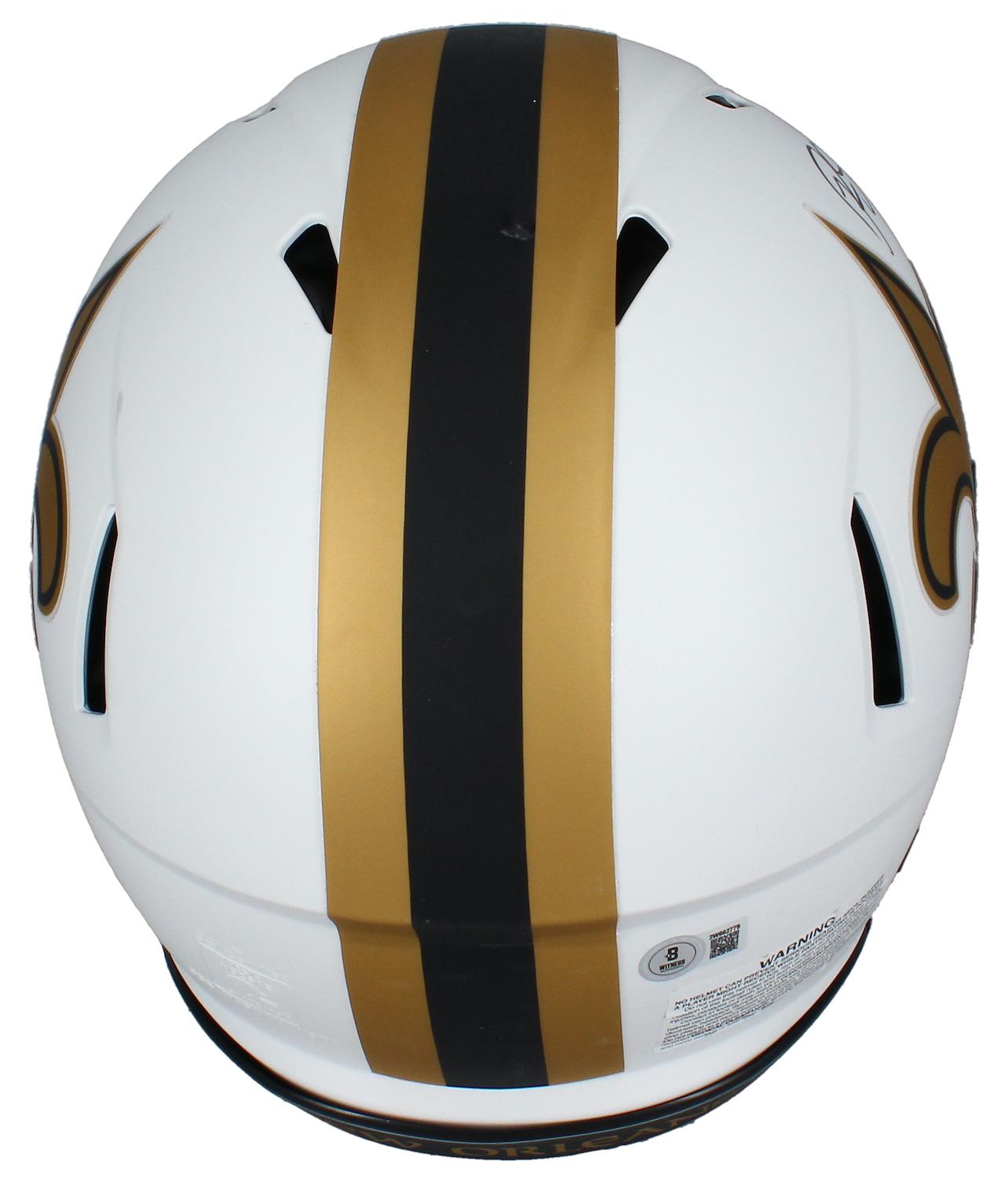Rashid Shaheed Signed Saints Full-Size Authentic On-Field Lunar Eclipse Alternate Speed Helmet (Beckett) at PristineAuction.com Rashid Shaheed Signed Saints Full-Size Authentic On-Field Lunar Eclipse Alternate Speed Helmet (Beckett) at PristineAuction.com