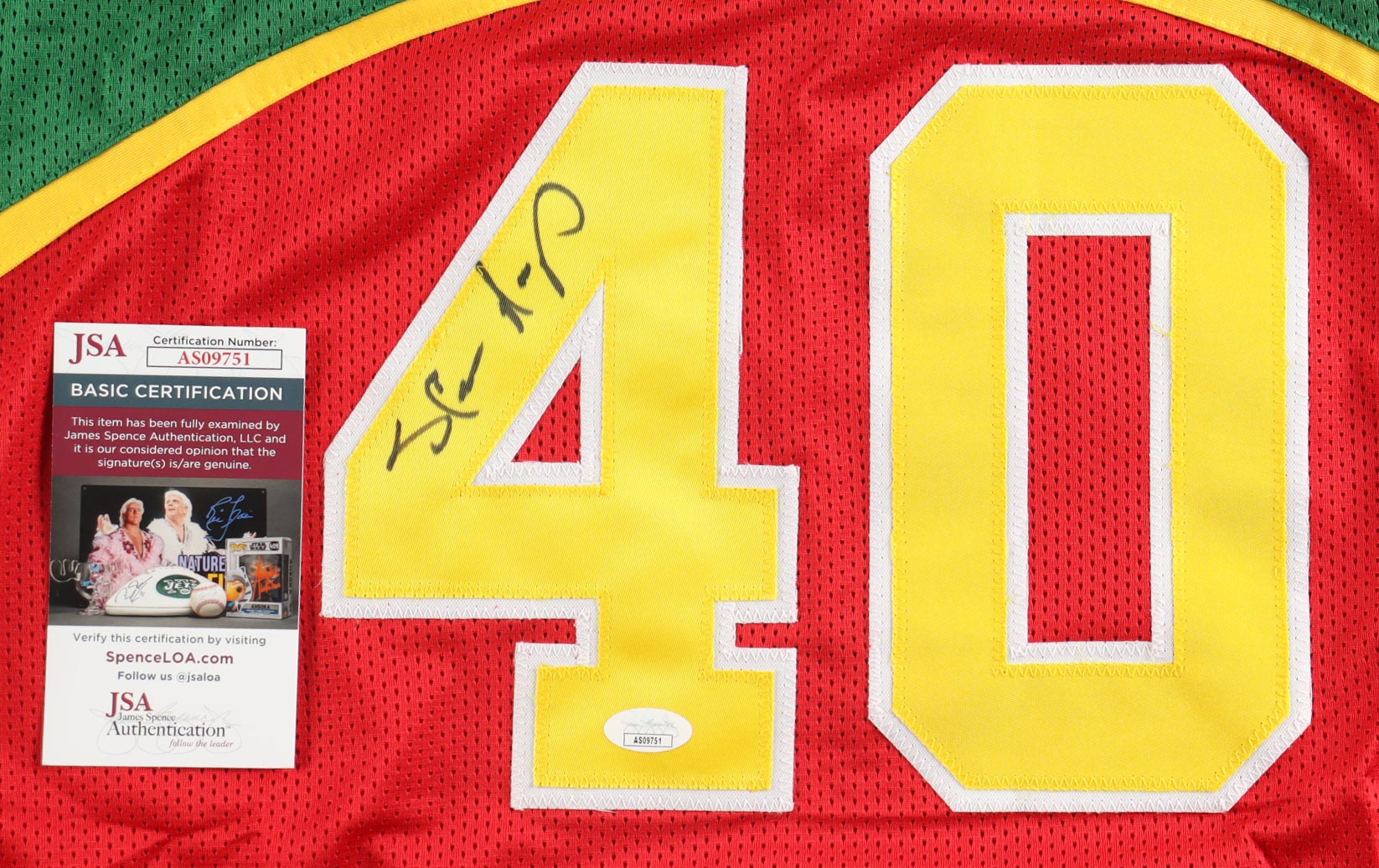 Shawn Kemp Signed Jersey (JSA) at PristineAuction.com Shawn Kemp Signed Jersey (JSA) at PristineAuction.com