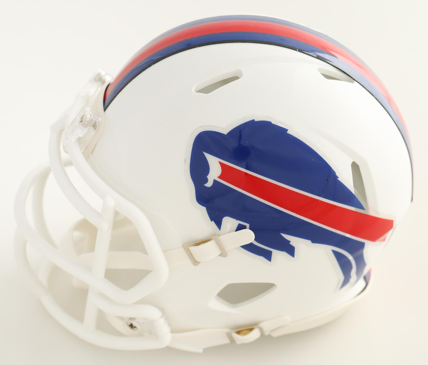 Keon Coleman Signed Bills Speed Mini Helmet (TSE) at PristineAuction.com Keon Coleman Signed Bills Speed Mini Helmet (TSE) at PristineAuction.com