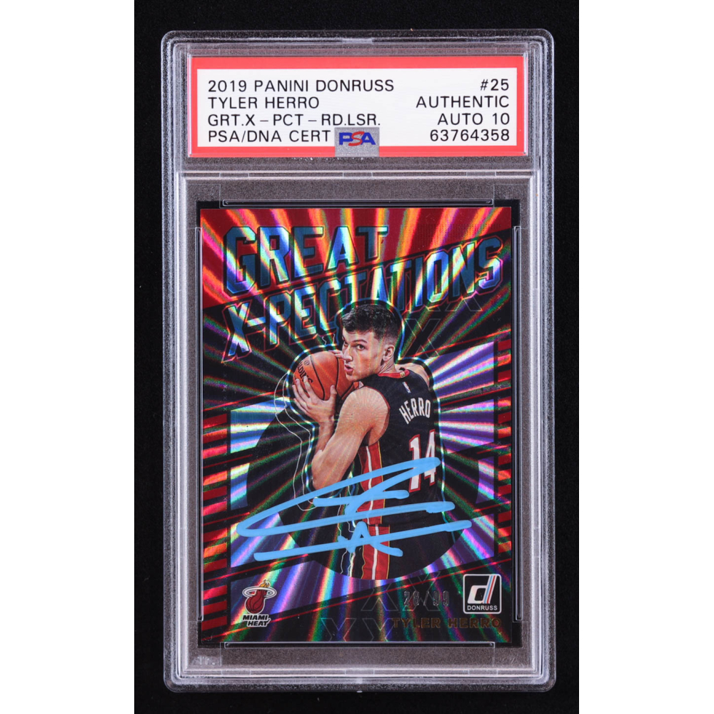 Tyler Herro DONRUSS GOLD PSA10 タイラー・ Tyler Herro DONRUSS GOLD PSA10 タイラー・