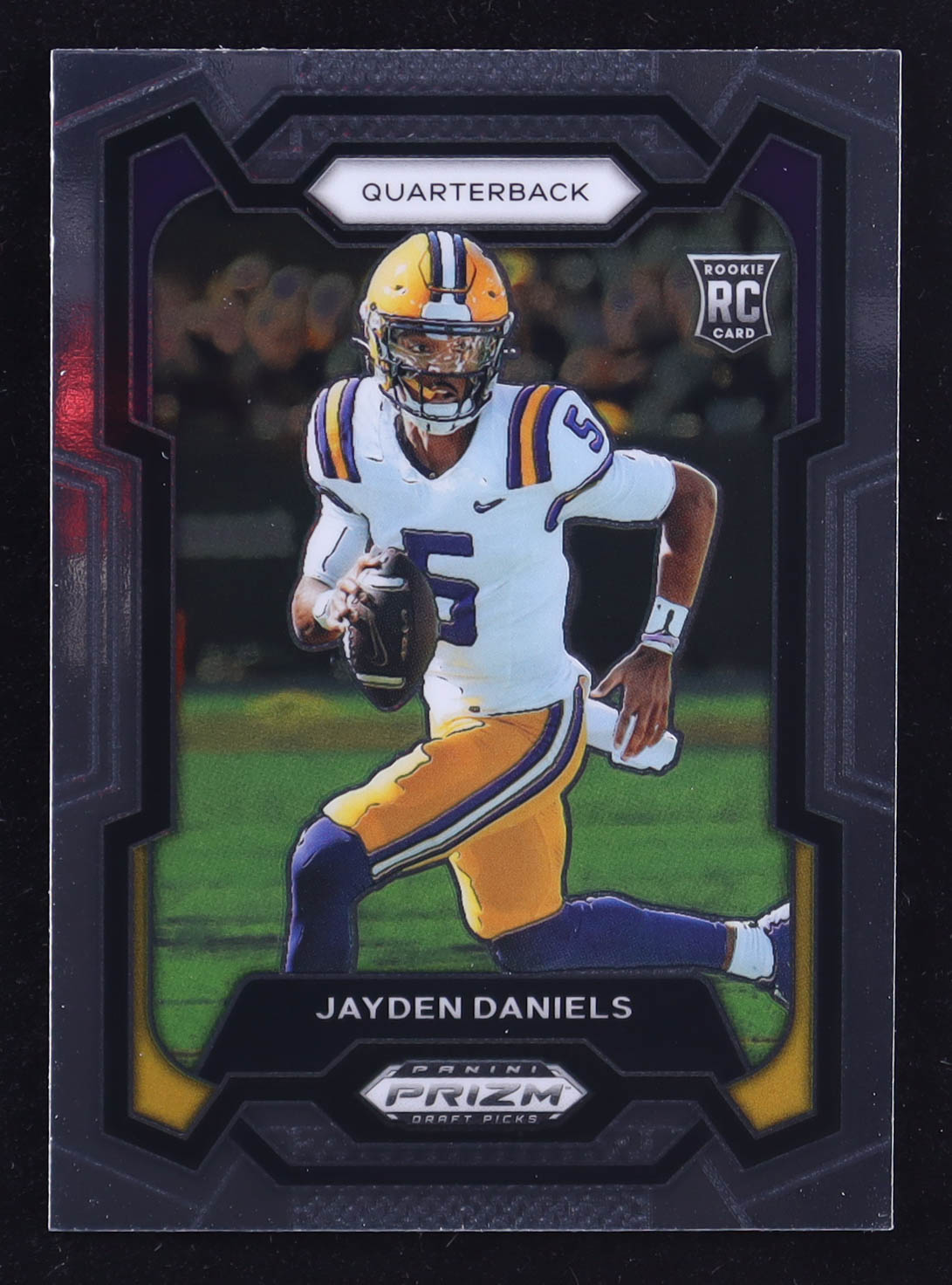 Jayden Daniels 2024 Panini Prizm Draft Picks #108 RC at PristineAuction.com Jayden Daniels 2024 Panini Prizm Draft Picks #108 RC at PristineAuction.com