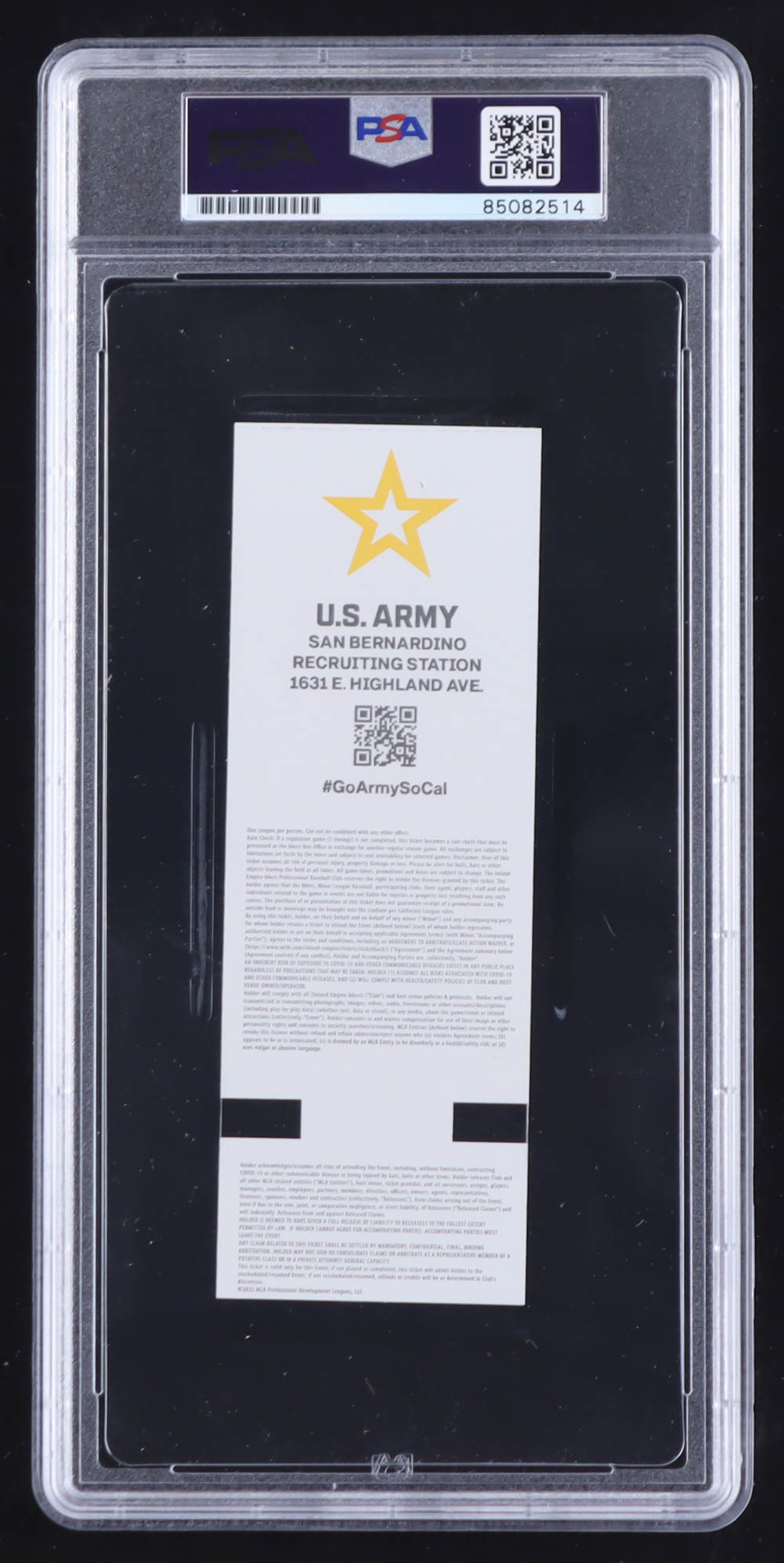 Druw Jones Signed 2023 Inland Empire 66ers vs. Visalia Rawhide Game Ticket (PSA | Auto Grade 10) at PristineAuction.com Druw Jones Signed 2023 Inland Empire 66ers vs. Visalia Rawhide Game Ticket (PSA | Auto Grade 10) at PristineAuction.com