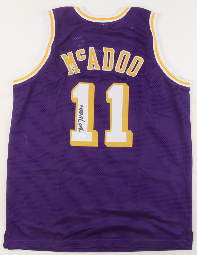 Bob McAdoo Signed Jersey (JSA) at PristineAuction.com Bob McAdoo Signed Jersey (JSA) at PristineAuction.com