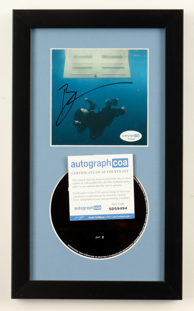 Billie Eilish Signed "Hit Me Hard And Soft" Custom Framed CD Album Insert Display With Disc (AutographCOA) at PristineAuction.com Billie Eilish Signed "Hit Me Hard And Soft" Custom Framed CD Album Insert Display With Disc (AutographCOA) at PristineAuction.com