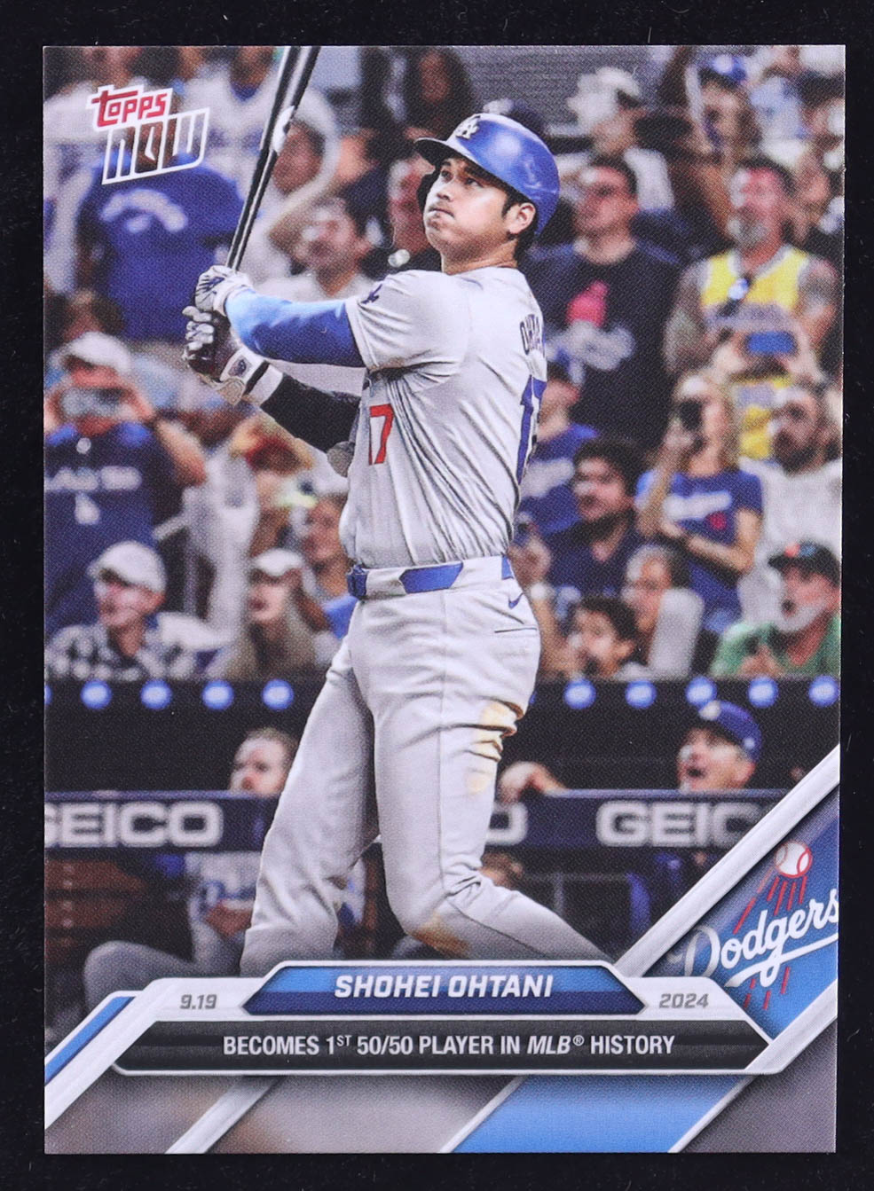 Shohei Ohtani 2024 Topps Now #722 at PristineAuction.com Shohei Ohtani 2024 Topps Now #722 at PristineAuction.com