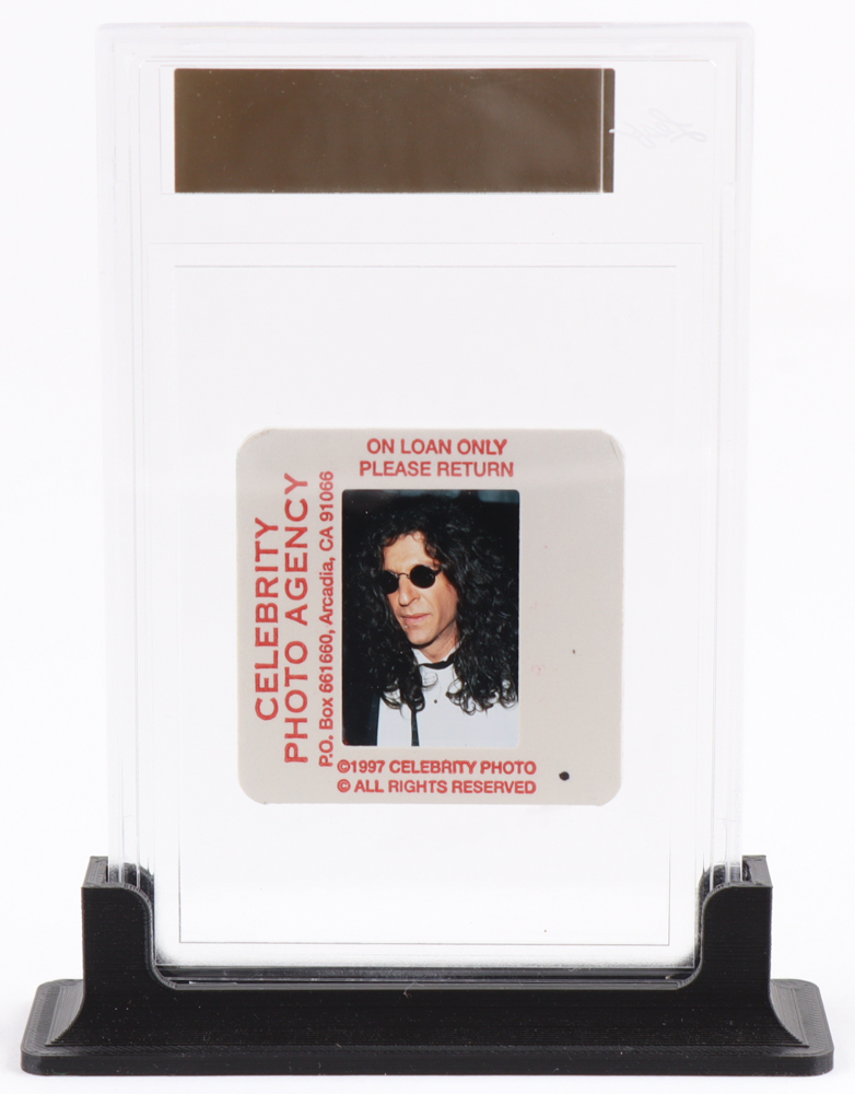 Howard Stern 2025 Leaf Original Photo Slide #NNO #1/1 (Leaf) at PristineAuction.com Howard Stern 2025 Leaf Original Photo Slide #NNO #1/1 (Leaf) at PristineAuction.com
