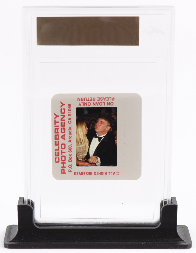 Donald Trump 2025 Leaf Original Photo Slide #NNO #1/1 (Leaf) at PristineAuction.com Donald Trump 2025 Leaf Original Photo Slide #NNO #1/1 (Leaf) at PristineAuction.com