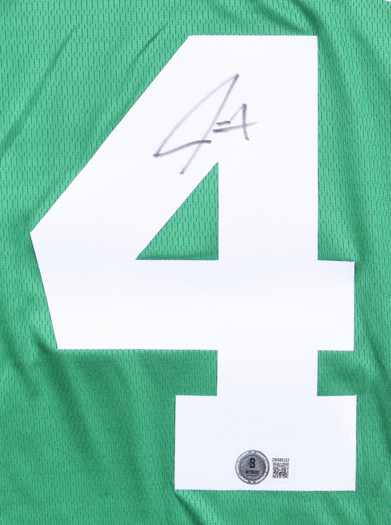 Jrue Holiday Signed Jersey (Beckett) at PristineAuction.com Jrue Holiday Signed Jersey (Beckett) at PristineAuction.com