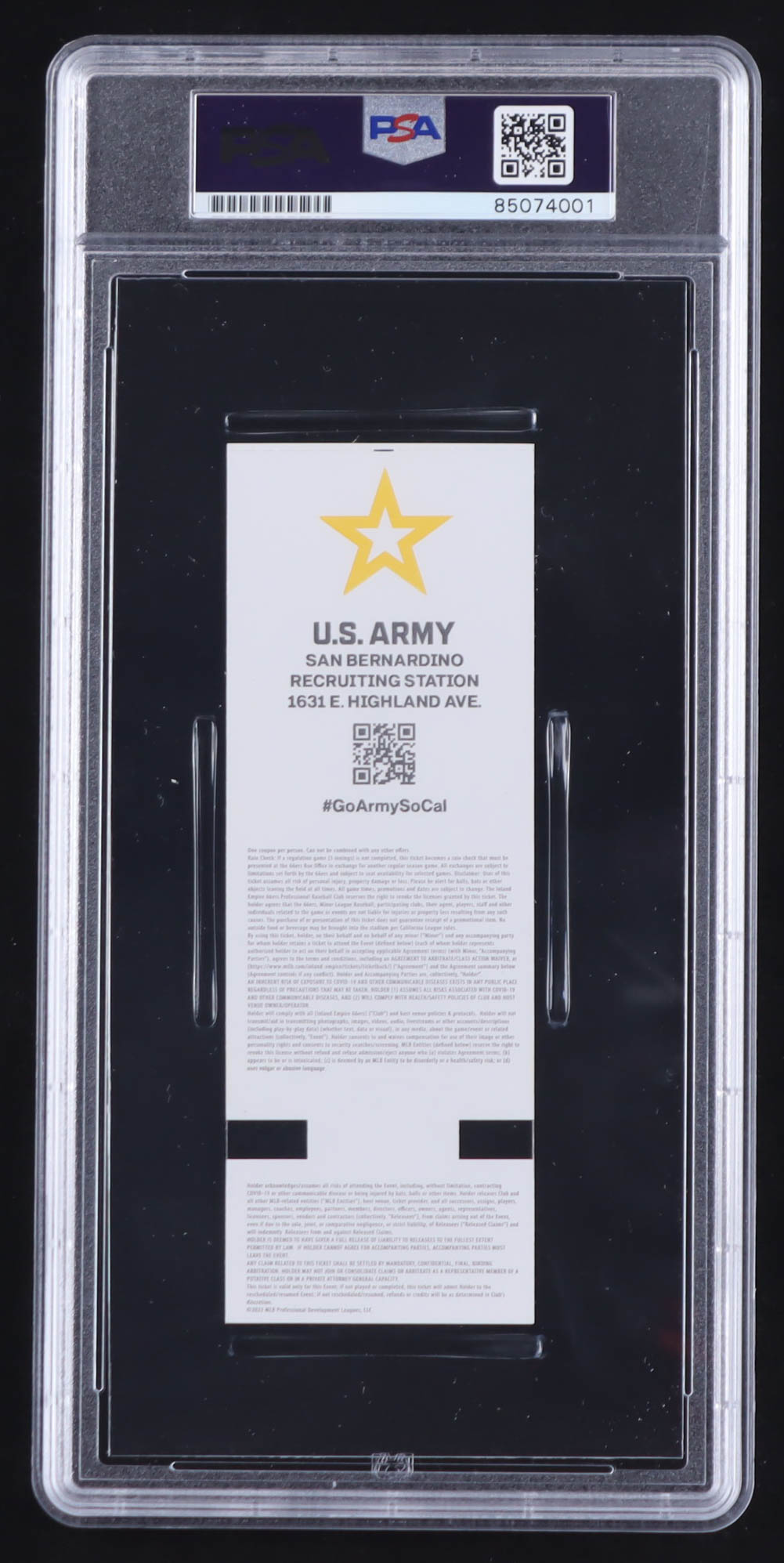 Druw Jones Signed 2023 Inland Empire 66ers vs. Visalia Rawhide Game Ticket Inscribed "1st Homer" (PSA | Auto Grade 10) at PristineAuction.com Druw Jones Signed 2023 Inland Empire 66ers vs. Visalia Rawhide Game Ticket Inscribed "1st Homer" (PSA | Auto Grade 10) at PristineAuction.com