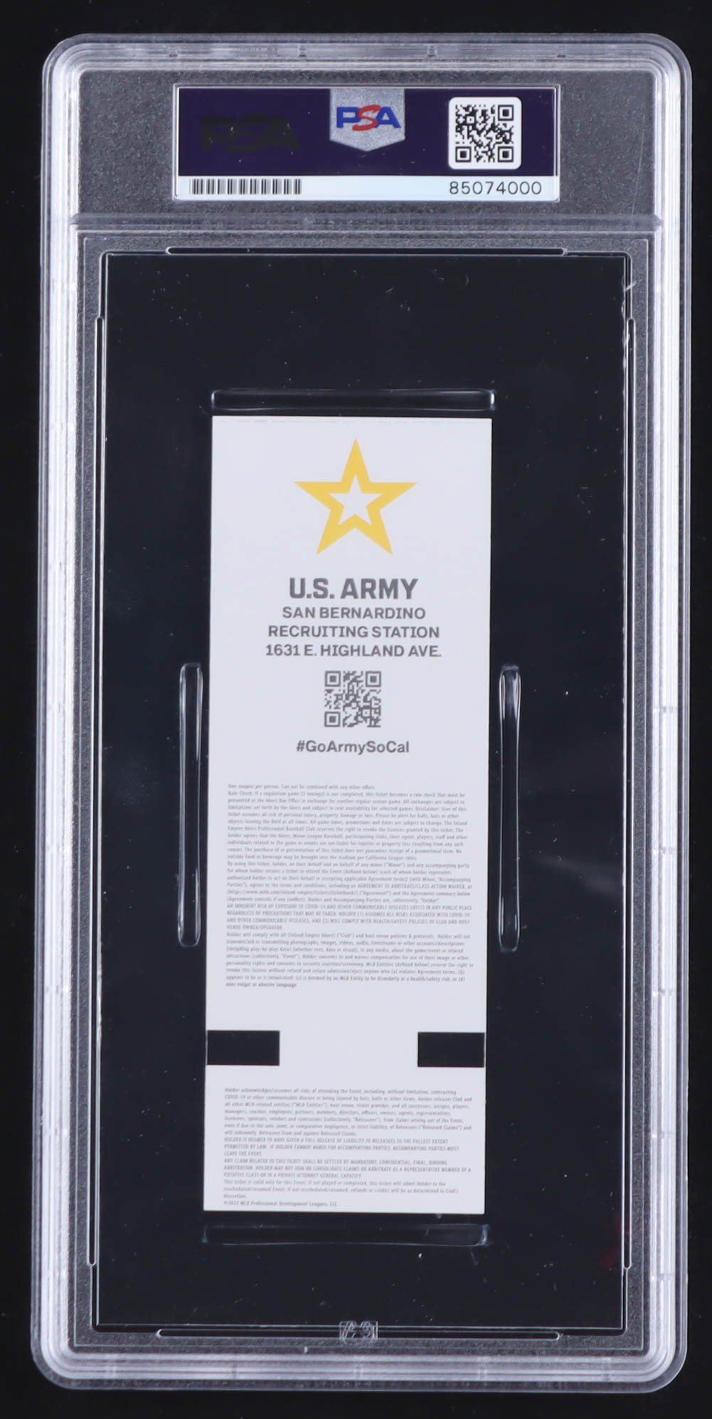Druw Jones Signed 2023 Inland Empire 66ers vs. Visalia Rawhide Game Ticket Inscribed "1st Homer" (PSA | Auto Grade 10) at PristineAuction.com Druw Jones Signed 2023 Inland Empire 66ers vs. Visalia Rawhide Game Ticket Inscribed "1st Homer" (PSA | Auto Grade 10) at PristineAuction.com