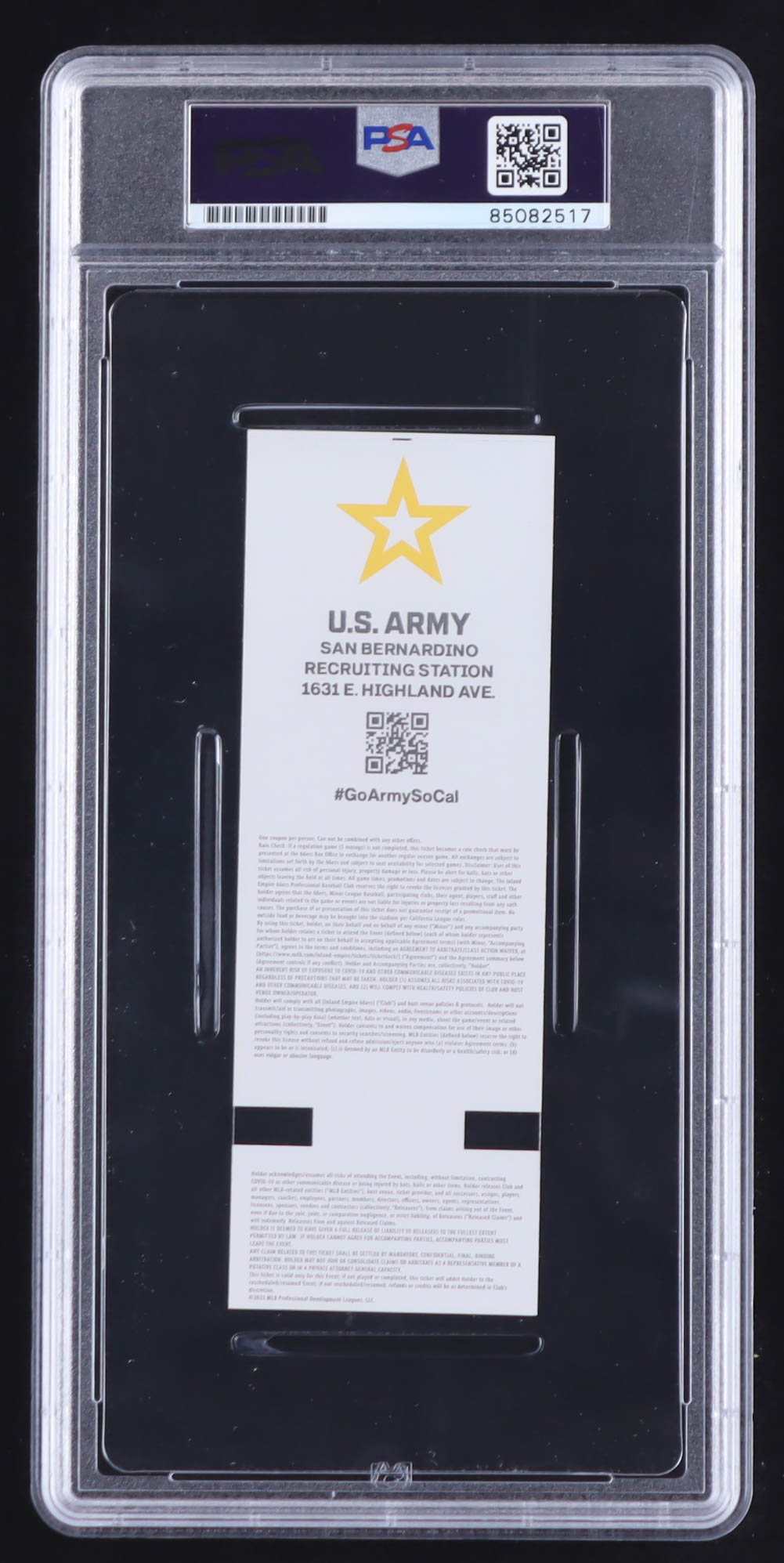 Druw Jones Signed 2023 Inland Empire 66ers vs. Visalia Rawhide Game Ticket (PSA | Auto Grade 10) at PristineAuction.com Druw Jones Signed 2023 Inland Empire 66ers vs. Visalia Rawhide Game Ticket (PSA | Auto Grade 10) at PristineAuction.com