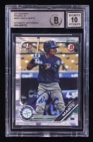 Noelvi Marte Signed 2019 Bowman Prospects #BP97 RC (Beckett | Auto 10) at PristineAuction.com