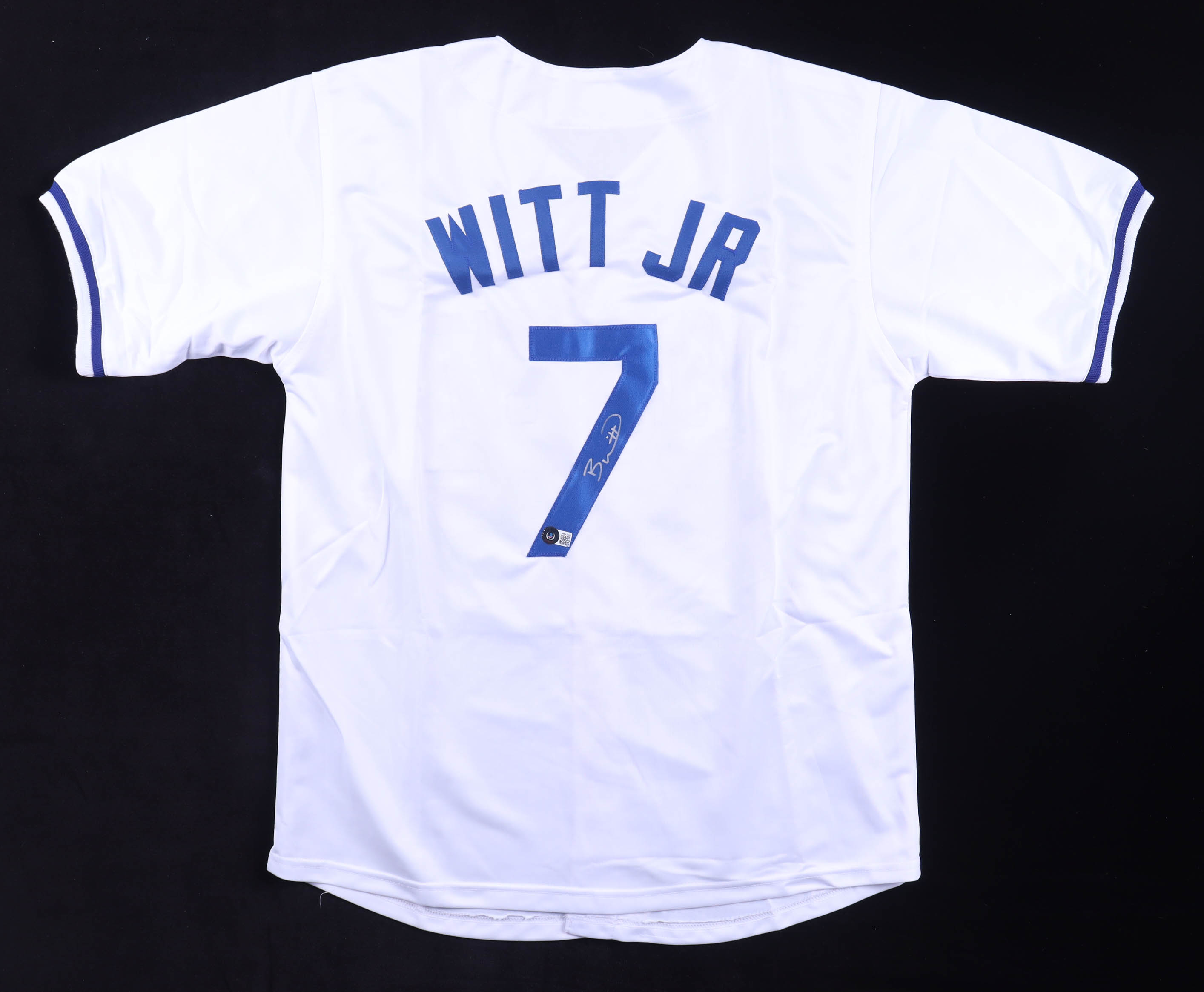 Bobby Witt Jr. Signed Jersey (Beckett) at PristineAuction.com Bobby Witt Jr. Signed Jersey (Beckett) at PristineAuction.com