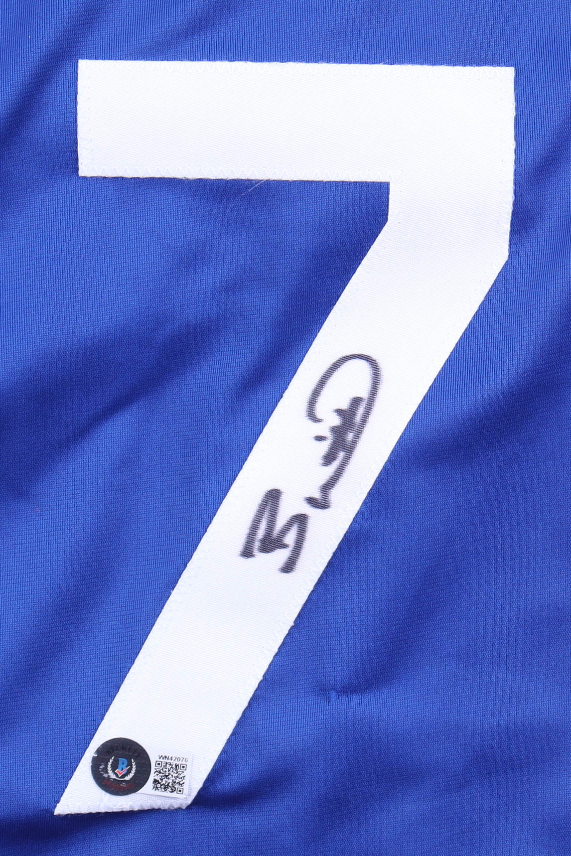 Bobby Witt Jr. Signed Jersey (Beckett) at PristineAuction.com Bobby Witt Jr. Signed Jersey (Beckett) at PristineAuction.com