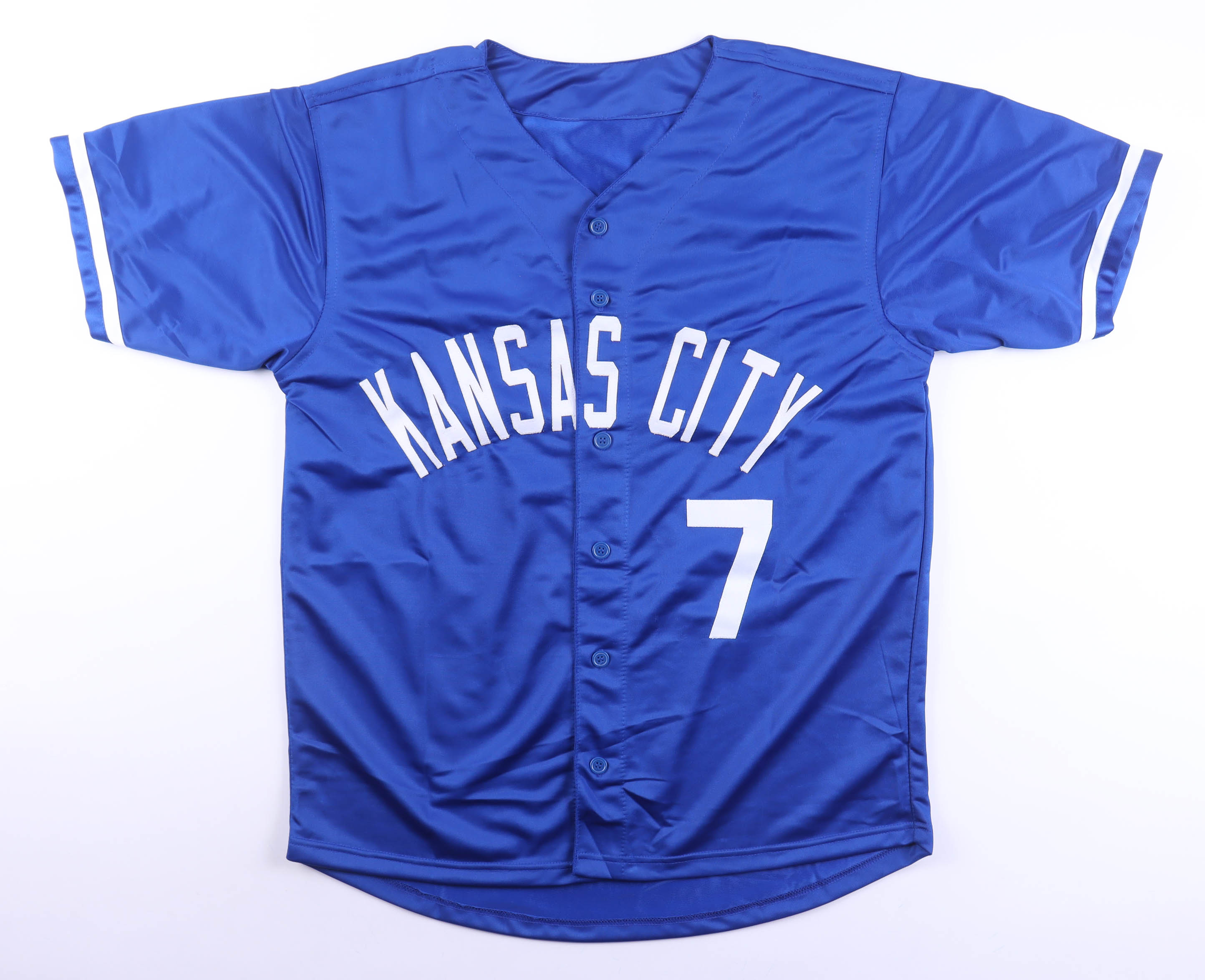 Bobby Witt Jr. Signed Jersey (Beckett) at PristineAuction.com Bobby Witt Jr. Signed Jersey (Beckett) at PristineAuction.com