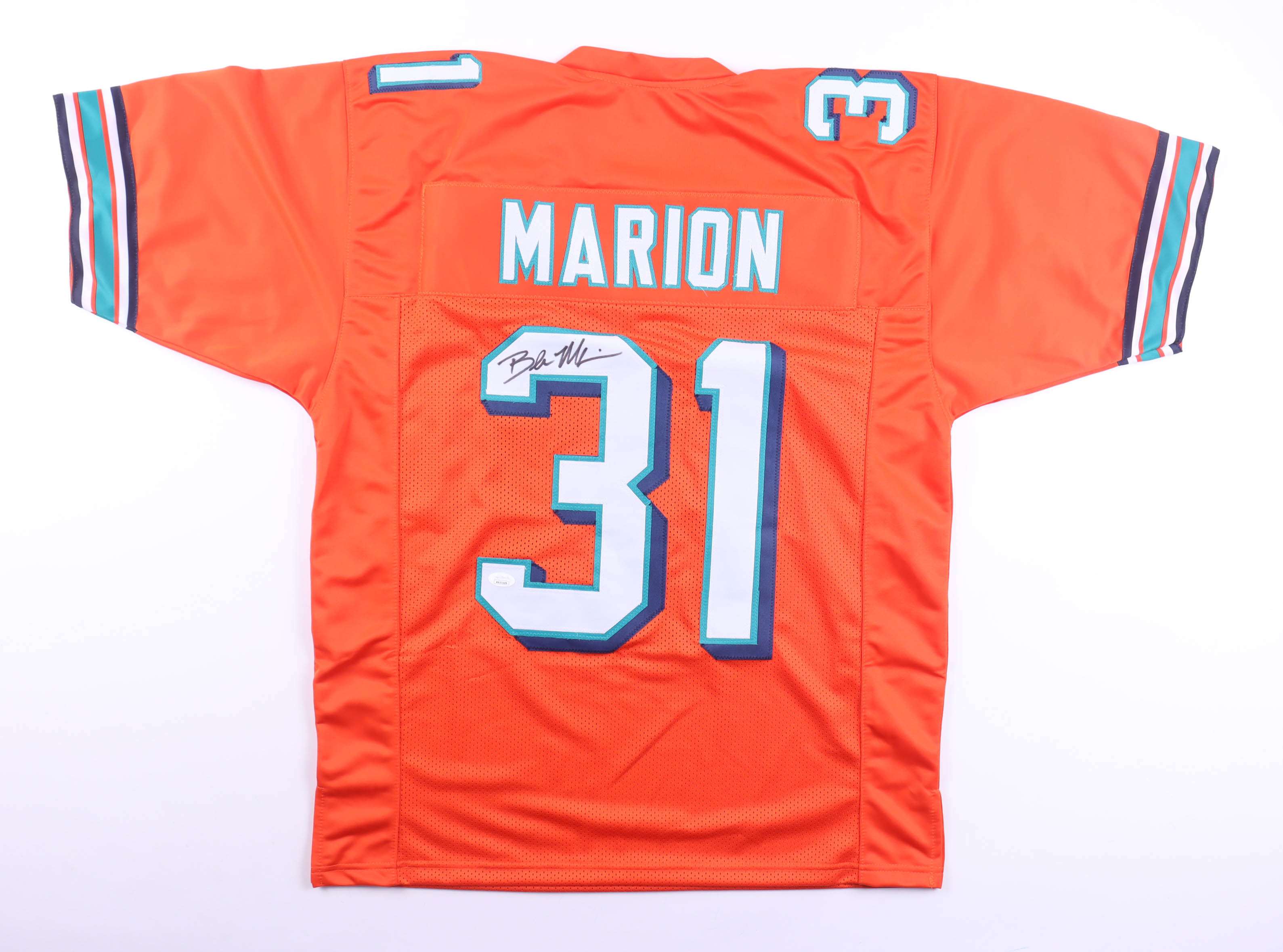 Brock Marion Signed Jersey (JSA) at PristineAuction.com Brock Marion Signed Jersey (JSA) at PristineAuction.com