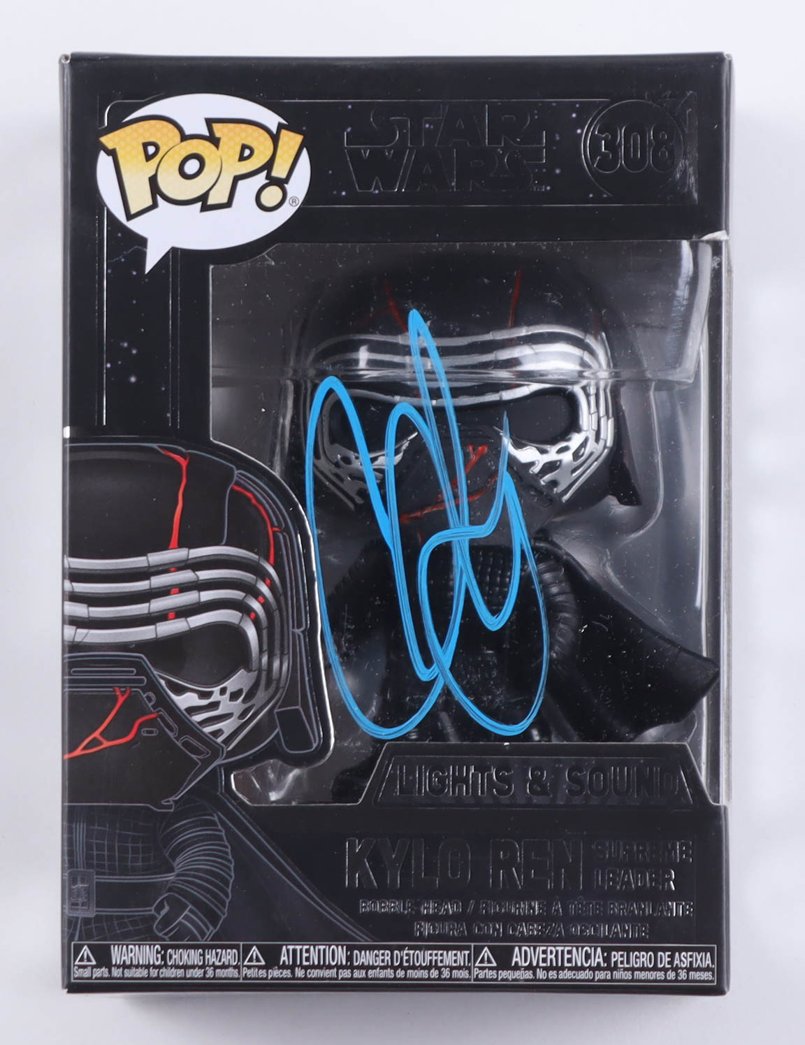 Christian Slater Signed "Star Wars" #308 Kylo Ren Supreme Leader Funko Bobble-Head Figure (Beckett) at PristineAuction.com Christian Slater Signed "Star Wars" #308 Kylo Ren Supreme Leader Funko Bobble-Head Figure (Beckett) at PristineAuction.com