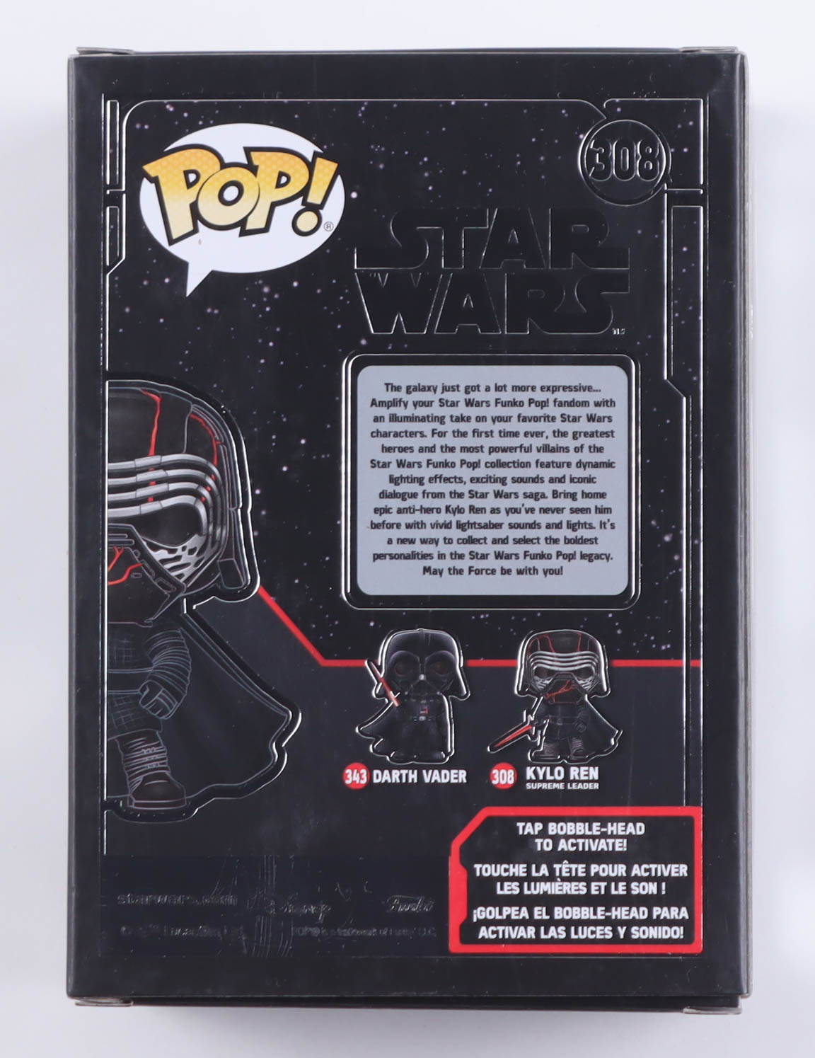 Christian Slater Signed "Star Wars" #308 Kylo Ren Supreme Leader Funko Bobble-Head Figure (Beckett) at PristineAuction.com Christian Slater Signed "Star Wars" #308 Kylo Ren Supreme Leader Funko Bobble-Head Figure (Beckett) at PristineAuction.com