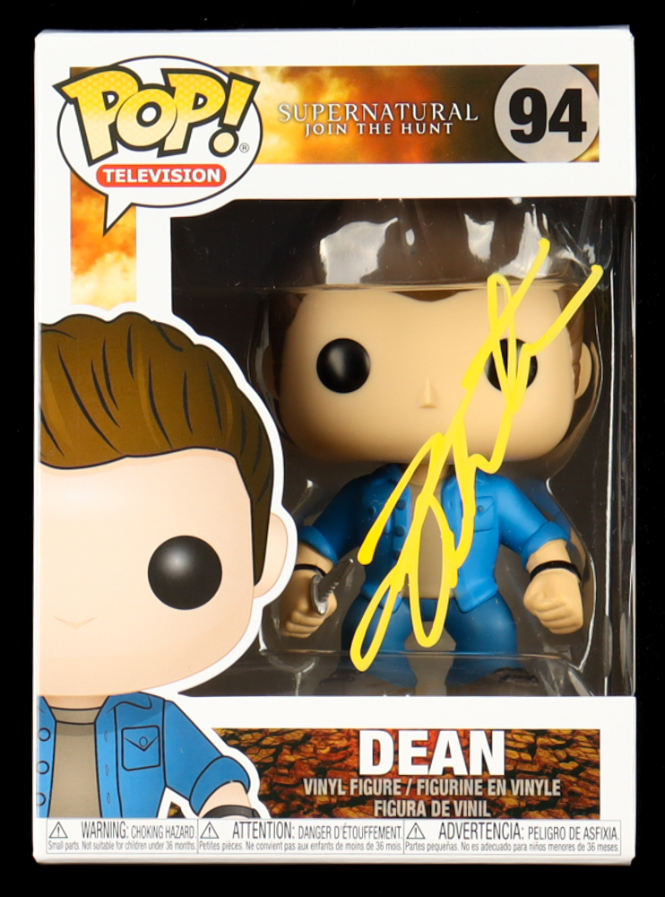 Jensen Ackles Signed "Supernatural: Join The Hunt" #94 Dean Funko Pop! Vinyl Figure (JSA) at PristineAuction.com Jensen Ackles Signed "Supernatural: Join The Hunt" #94 Dean Funko Pop! Vinyl Figure (JSA) at PristineAuction.com