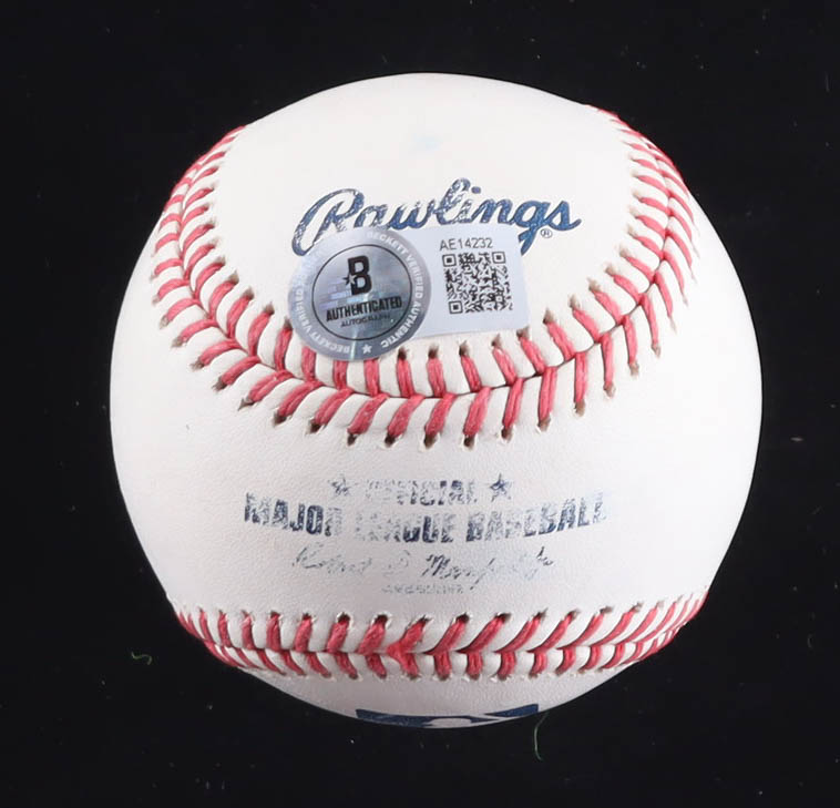 Albert Pujols Signed OML Baseball With Multiple Inscriptions (Beckett) at PristineAuction.com Albert Pujols Signed OML Baseball With Multiple Inscriptions (Beckett) at PristineAuction.com