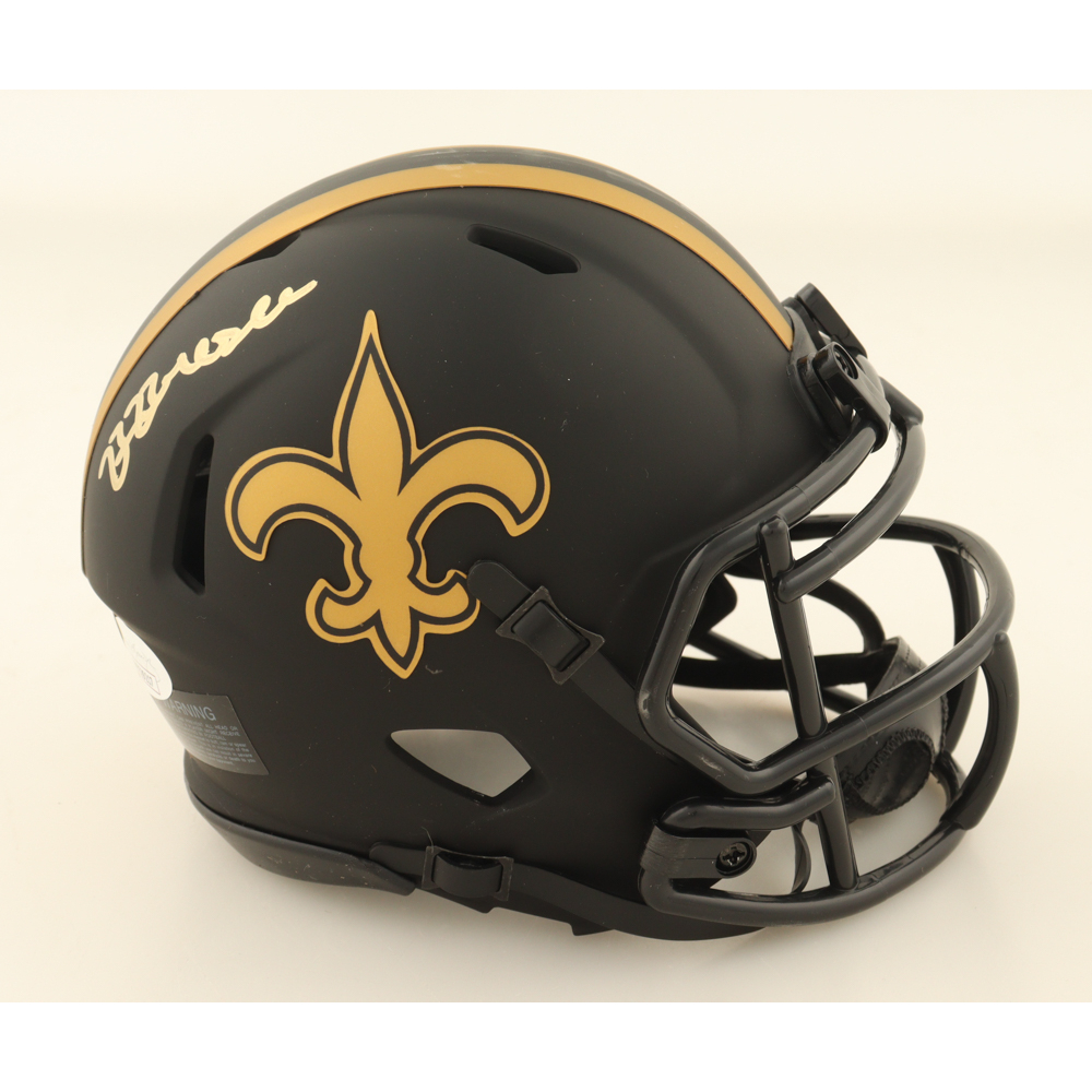 Bryan Bresee Signed Saints Eclipse Alternate Speed Mini Helmet (JSA) at PristineAuction.com