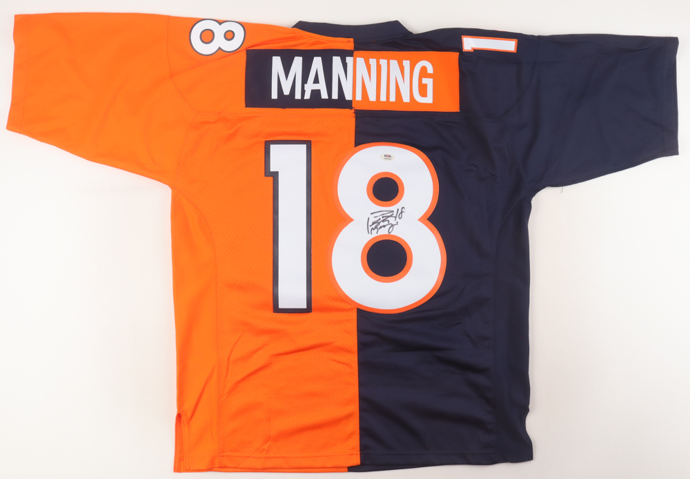 Peyton Manning Signed Jersey (PSA) at PristineAuction.com Peyton Manning Signed Jersey (PSA) at PristineAuction.com