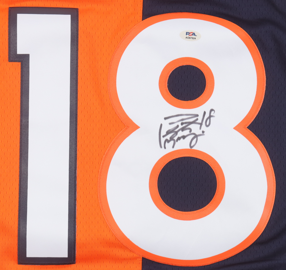 Peyton Manning Signed Jersey (PSA) at PristineAuction.com Peyton Manning Signed Jersey (PSA) at PristineAuction.com