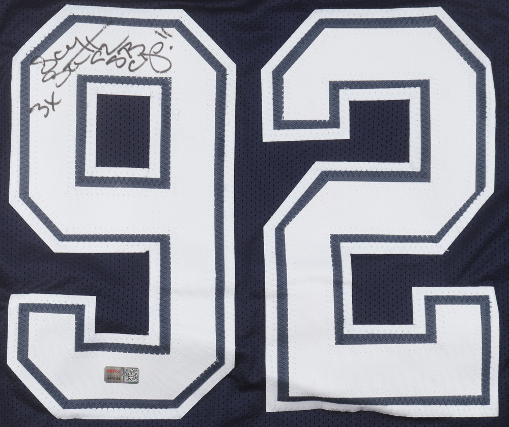 Tony Tolbert Signed Jersey Inscribed "3x SB CPS" (TriStar) at PristineAuction.com Tony Tolbert Signed Jersey Inscribed "3x SB CPS" (TriStar) at PristineAuction.com