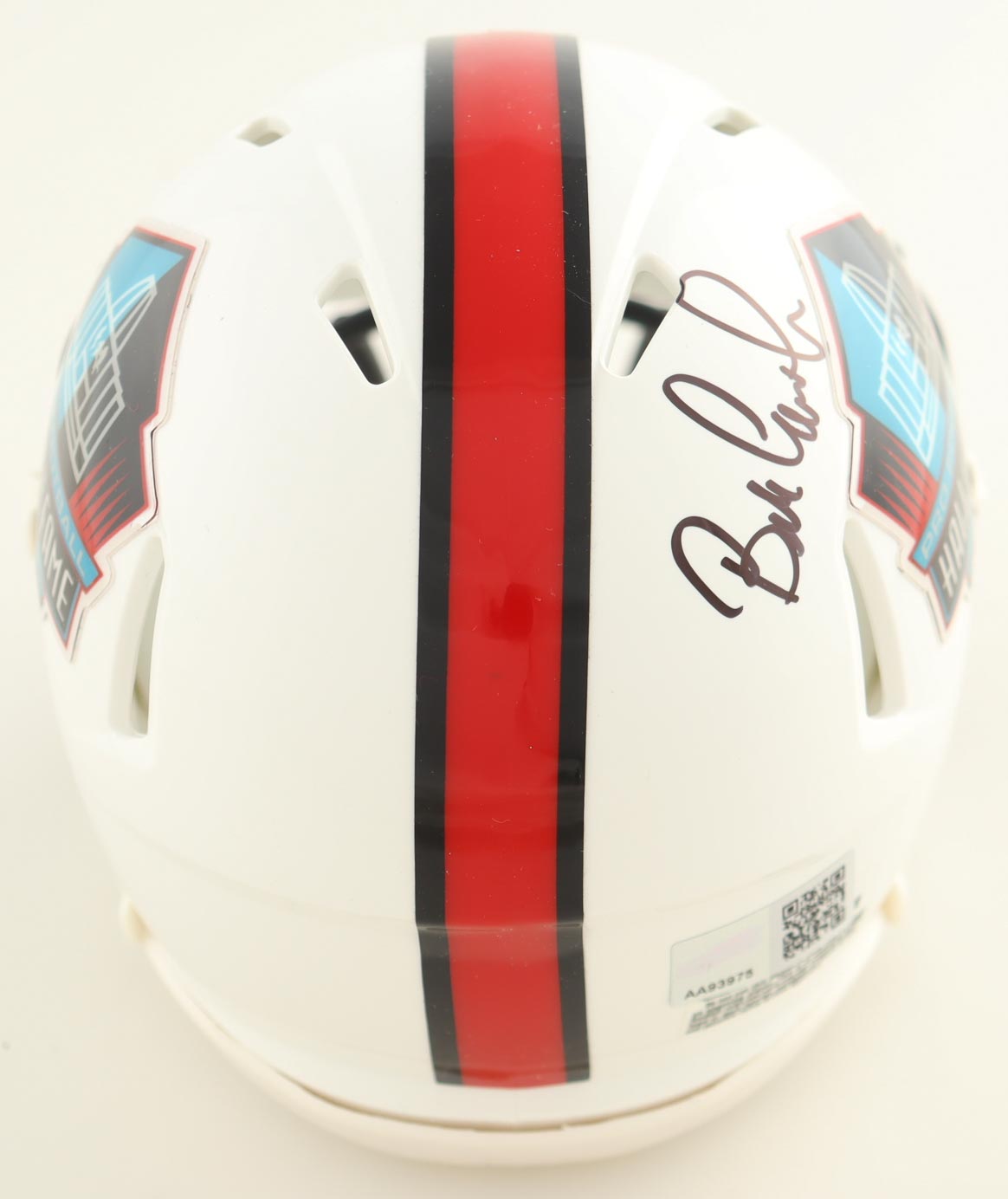 Bill Cowher Signed Hall of Fame Logo Speed Mini Helmet (TSE) at PristineAuction.com Bill Cowher Signed Hall of Fame Logo Speed Mini Helmet (TSE) at PristineAuction.com