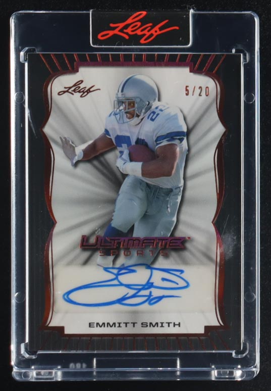 Emmitt Smith 2024 Leaf Ultimate Signature Spectrum Bronze #USES1 #05/20 at PristineAuction.com Emmitt Smith 2024 Leaf Ultimate Signature Spectrum Bronze #USES1 #05/20 at PristineAuction.com