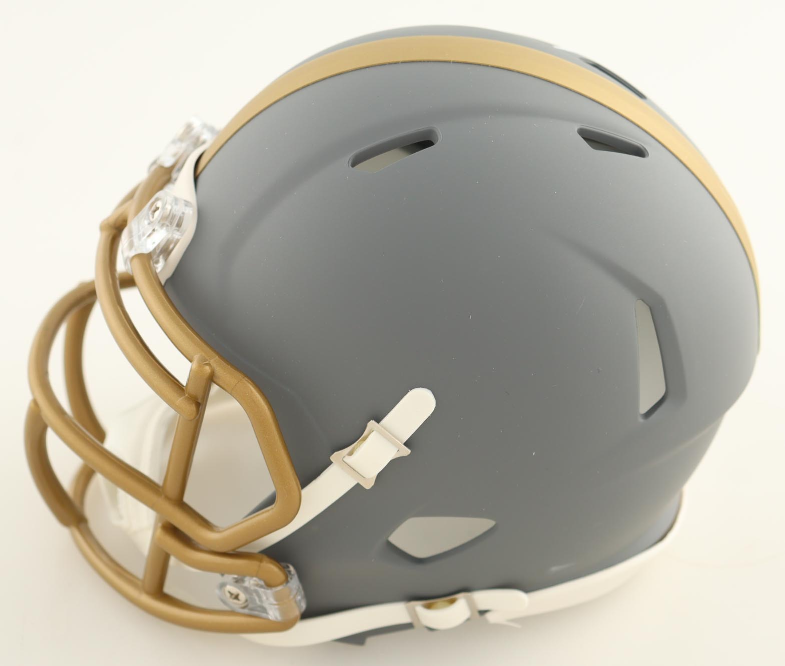 Beanie Bishop Signed Steelers Slate Alternate Speed Mini Helmet (TSE) at PristineAuction.com Beanie Bishop Signed Steelers Slate Alternate Speed Mini Helmet (TSE) at PristineAuction.com