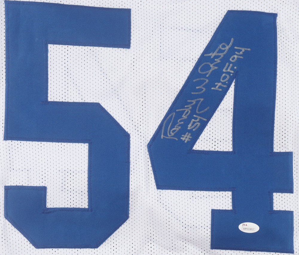 Randy White Signed Jersey Inscribed "H.O.F. 94" (JSA) at PristineAuction.com Randy White Signed Jersey Inscribed "H.O.F. 94" (JSA) at PristineAuction.com