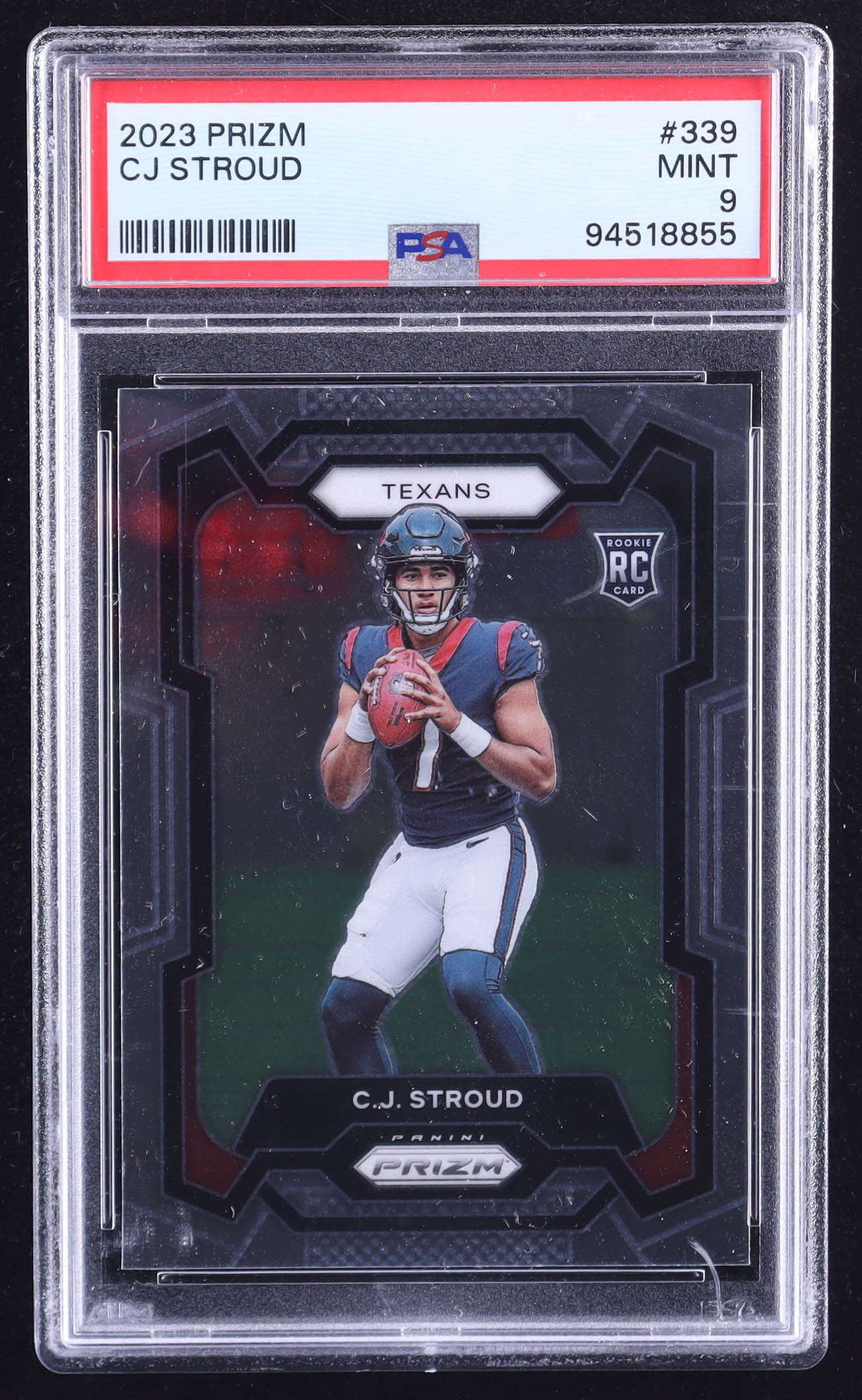 CJ Stroud 2023 Panini Prizm #339 RC (PSA 9) at PristineAuction.com CJ Stroud 2023 Panini Prizm #339 RC (PSA 9) at PristineAuction.com