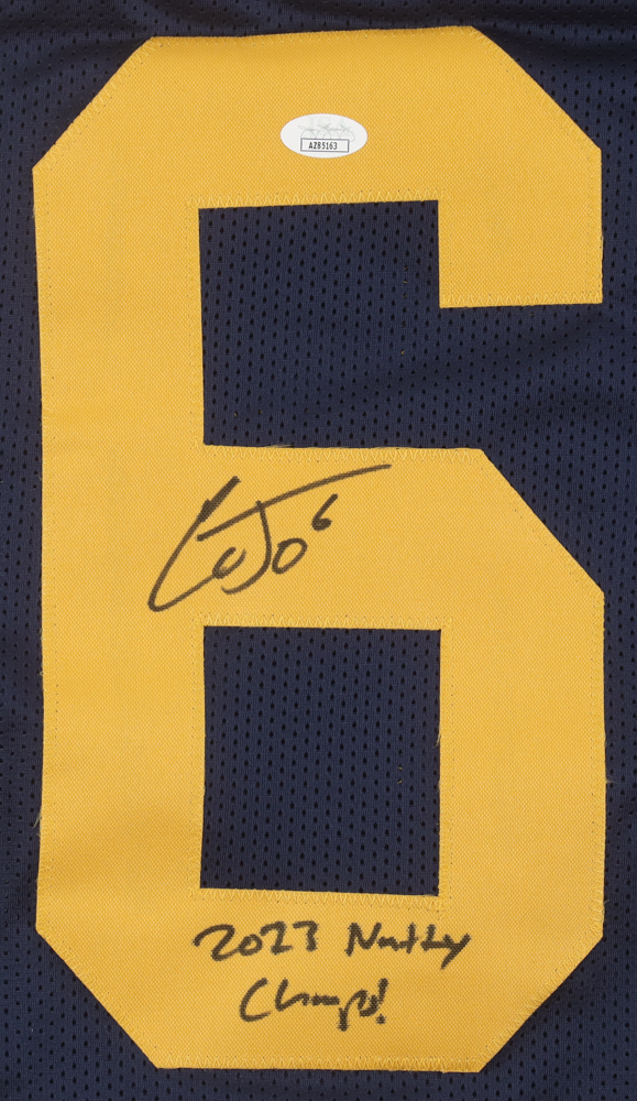 Cornelius Johnson Signed Jersey Inscribed "2023 Natl Champs!" (JSA) at PristineAuction.com Cornelius Johnson Signed Jersey Inscribed "2023 Natl Champs!" (JSA) at PristineAuction.com