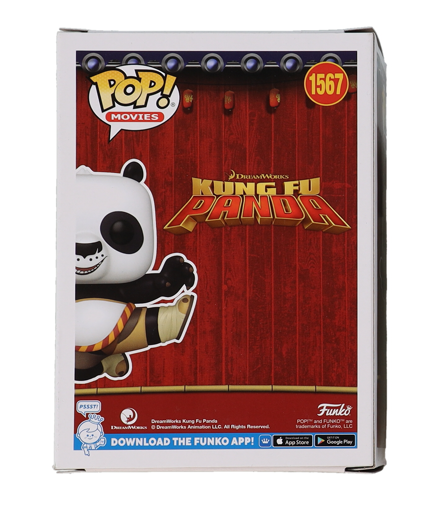 Jack Black Signed "Kung Fu Panda" #1567 Po Funko Pop! Vinyl Figure (Beckett) at PristineAuction.com Jack Black Signed "Kung Fu Panda" #1567 Po Funko Pop! Vinyl Figure (Beckett) at PristineAuction.com
