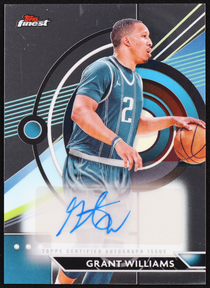 Grant Williams 2023 Topps Finest Autograph #FA-GW at PristineAuction.com Grant Williams 2023 Topps Finest Autograph #FA-GW at PristineAuction.com