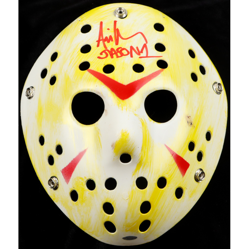 Ari Lehman Signed "Friday the 13th" Jason Voorhees Mask Inscribed "Jason 1" (OKAuthentics) at PristineAuction.com