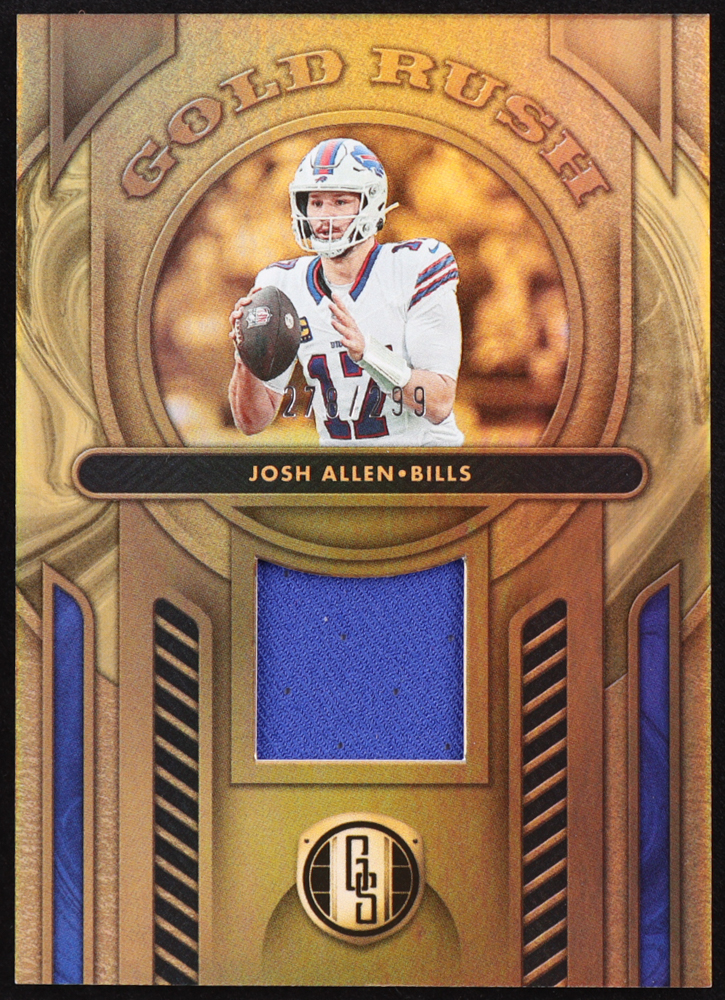 Josh Allen 2023 Panini Gold Standard Rush #GR-JA #278/299 at PristineAuction.com Josh Allen 2023 Panini Gold Standard Rush #GR-JA #278/299 at PristineAuction.com