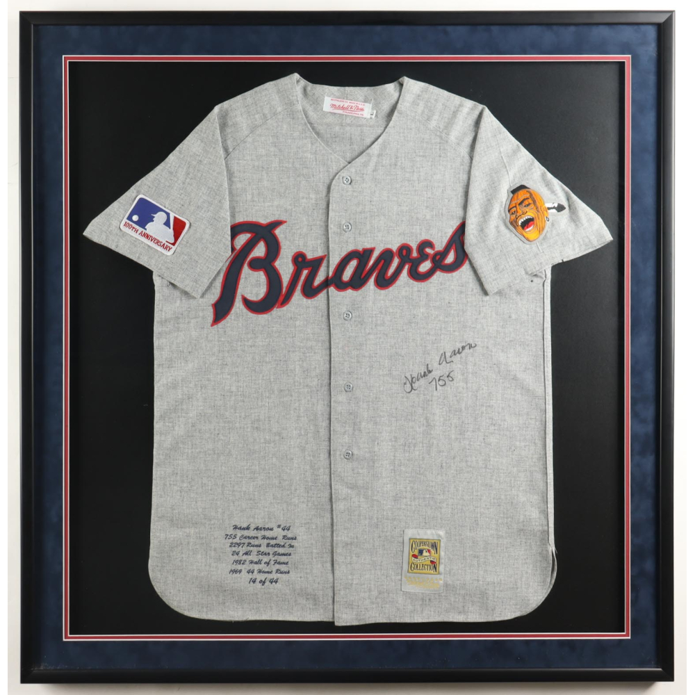 Mitchell & Ness Men's MLB Home Jersey Braves 1974 Hank Aaron main image 1