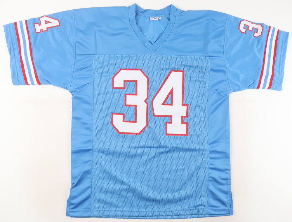 Earl Campbell Signed Jersey (Beckett) at PristineAuction.com Earl Campbell Signed Jersey (Beckett) at PristineAuction.com