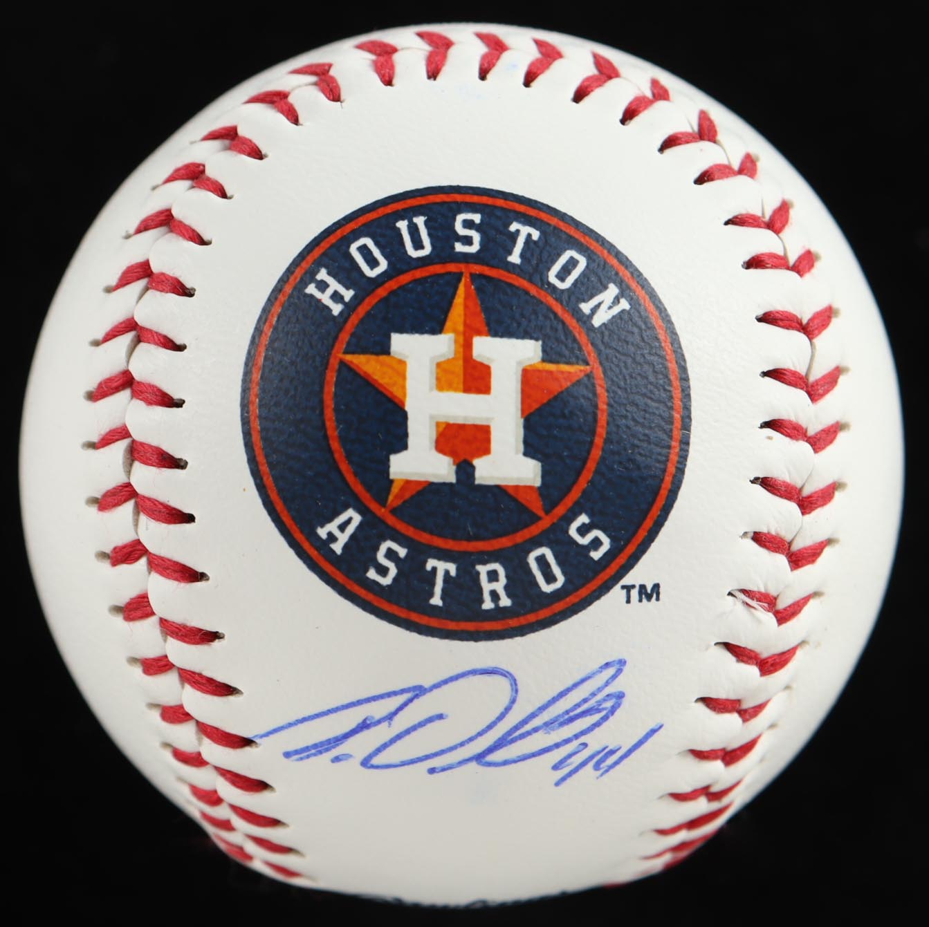 Roy Oswalt Signed OML Astros Logo Baseball (All World Memorabilia) at PristineAuction.com Roy Oswalt Signed OML Astros Logo Baseball (All World Memorabilia) at PristineAuction.com