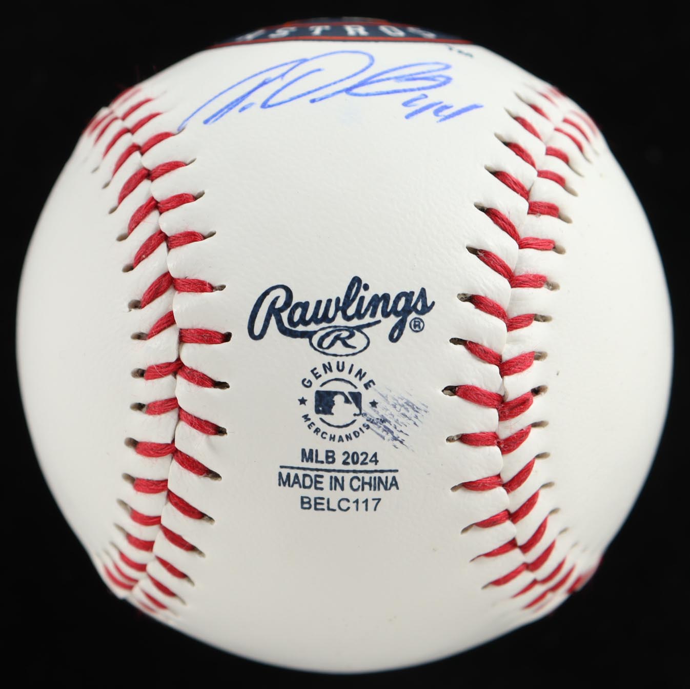 Roy Oswalt Signed OML Astros Logo Baseball (All World Memorabilia) at PristineAuction.com Roy Oswalt Signed OML Astros Logo Baseball (All World Memorabilia) at PristineAuction.com