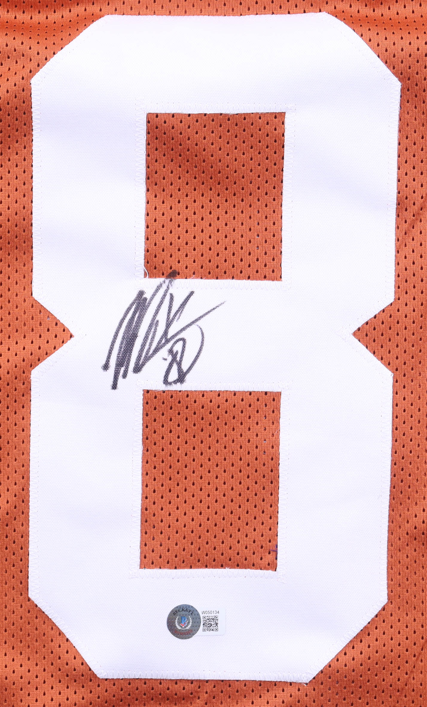 Xavier Worthy Signed Longhorns Jersey (Beckett) at PristineAuction.com Xavier Worthy Signed Longhorns Jersey (Beckett) at PristineAuction.com